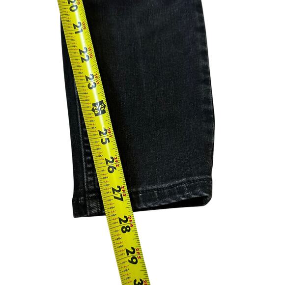 Free People Black Ripped High Rise Skinny Jeans Women's Size 30 | 32-21-3 - Picture 6 of 6